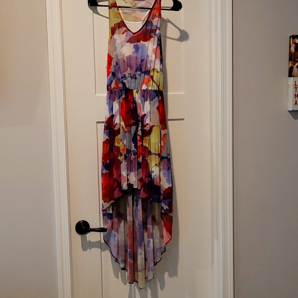 Guess high low maxi dress